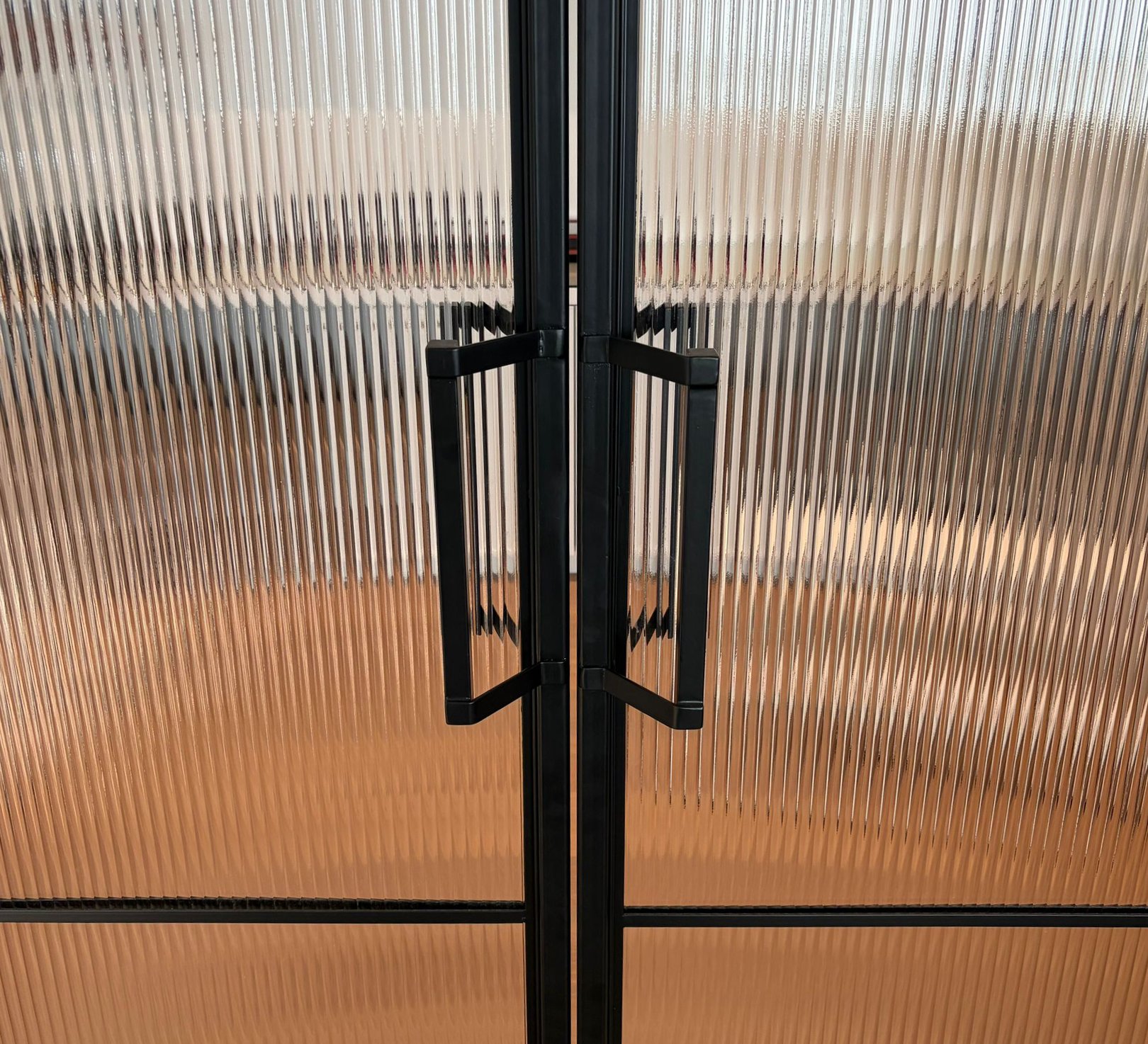 Custom metal door